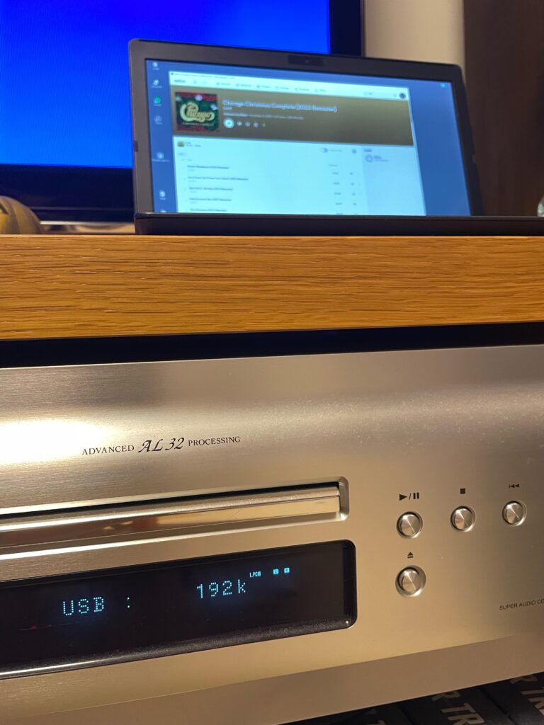 デノン DCD-SX1 を DAC としてハイレゾ・ストリーミング再生